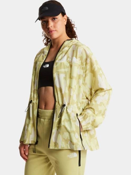 The North Face W Mountain Athletics Hooded Wind Jkt-Pri női széldzseki sárga színben 5