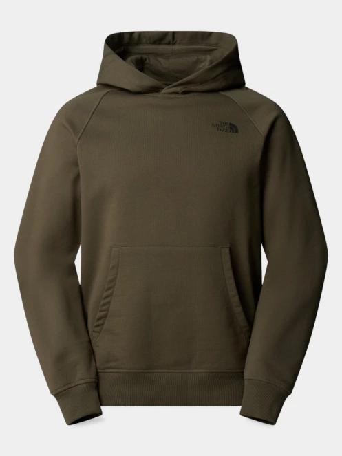 The North Face M Box Nse Edge Of Light Infill Raglan Ho férfi kapucnis pulóver zöld színben 2