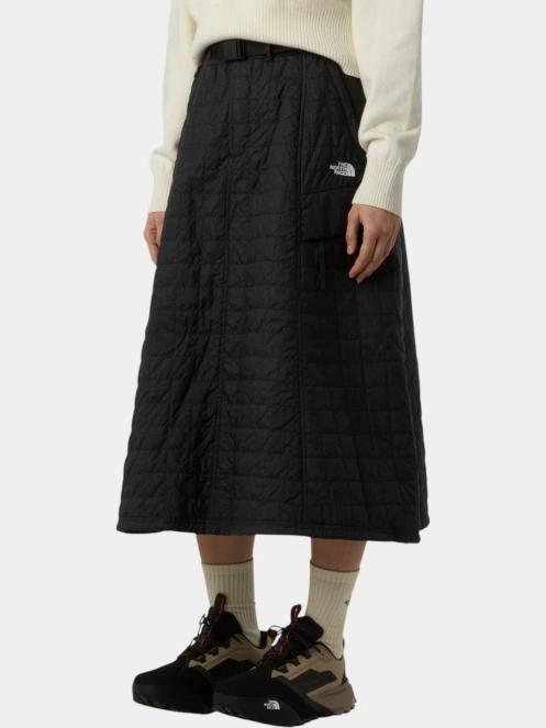 The North Face W Quilted Volume Skirt - Ap női midi szoknya fekete színben 2