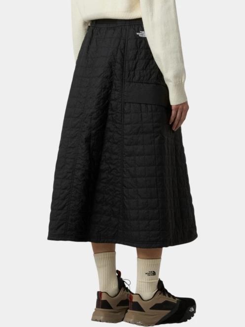 The North Face W Quilted Volume Skirt - Ap női midi szoknya fekete színben 3