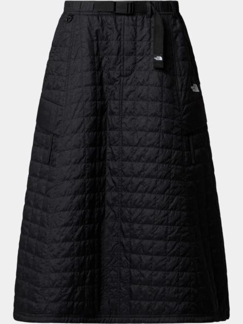 The North Face W Quilted Volume Skirt - Ap női midi szoknya fekete színben 5