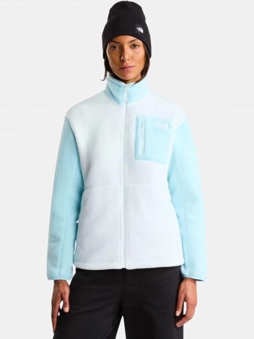 The North Face W Yumiori Full Zip női polár pulóver világoskék színben 2