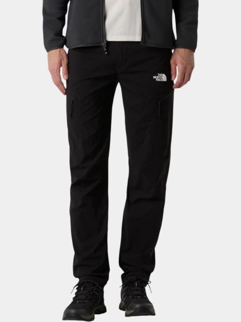 The North Face M Exploration Reg Tapered Pants férfi cargo nadrág fekete színben 2