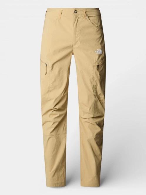 The North Face M Exploration Reg Tapered Pants férfi túranadrág barna színben 5