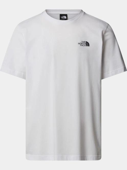 The North Face M Vertical Logo Ss Tee férfi rövid ujjú póló fehér színben 5