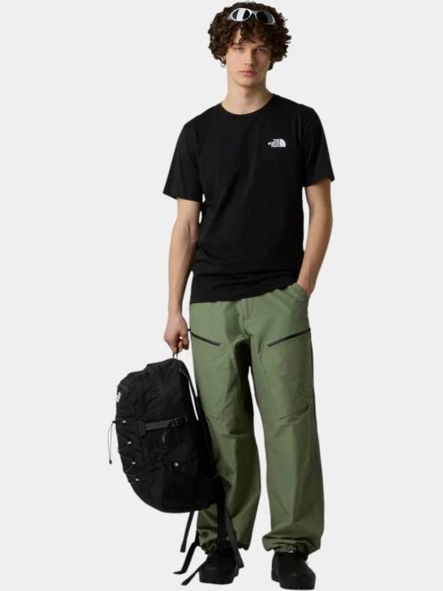 The North Face M Vertical Logo Ss Tee férfi rövid ujjú póló fekete színben 4
