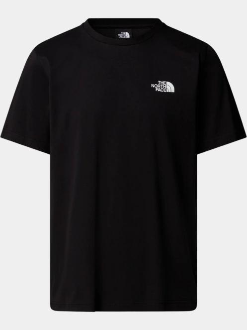 The North Face M Vertical Logo Ss Tee férfi rövid ujjú póló fekete színben 5