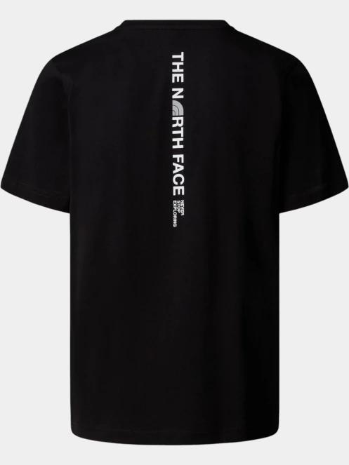 The North Face M Vertical Logo Ss Tee férfi rövid ujjú póló fekete színben 6