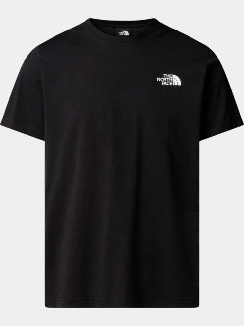 The North Face M Mountain Sketch Ss Tee férfi rövid ujjú póló fekete színben 5