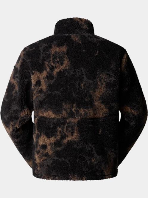 The North Face M Extreme Pile 2 Pullover -Print férfi polár pulóver barna színben 6