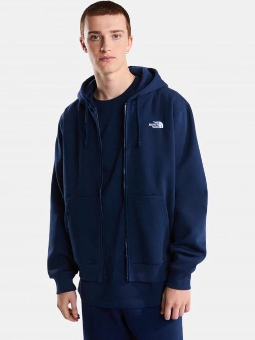 The North Face M Evolution Simple Dome Regular Full Zip férfi kapucnis pulóver sötétkék színben 2