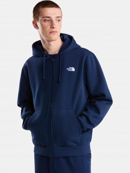 The North Face M Evolution Simple Dome Regular Full Zip férfi kapucnis pulóver sötétkék színben 3