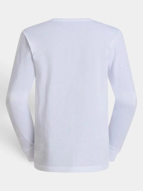 The North Face M Evolution Simple Dome Regular Long Sle férfi hosszú ujjú póló fehér színben 3