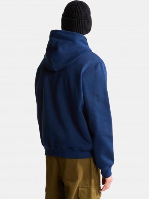 The North Face M Tnf Essential Drew Peak Regular Hoodie férfi kapucnis pulóver sötétkék színben 3