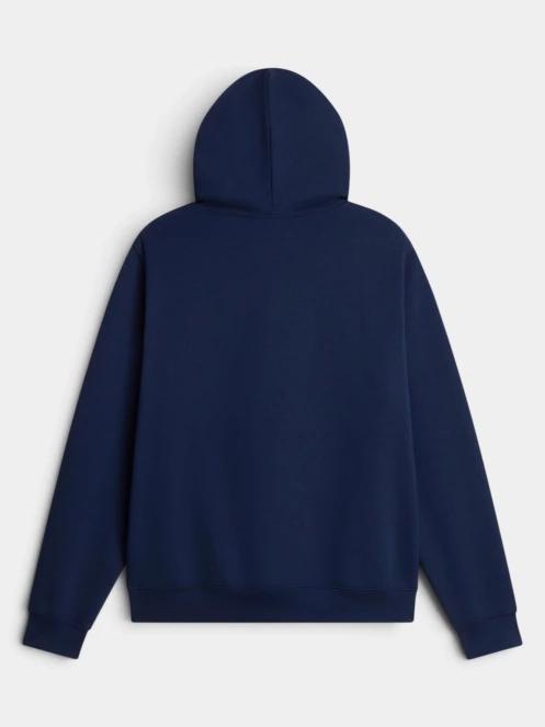 The North Face M Tnf Essential Drew Peak Regular Hoodie férfi kapucnis pulóver sötétkék színben 6