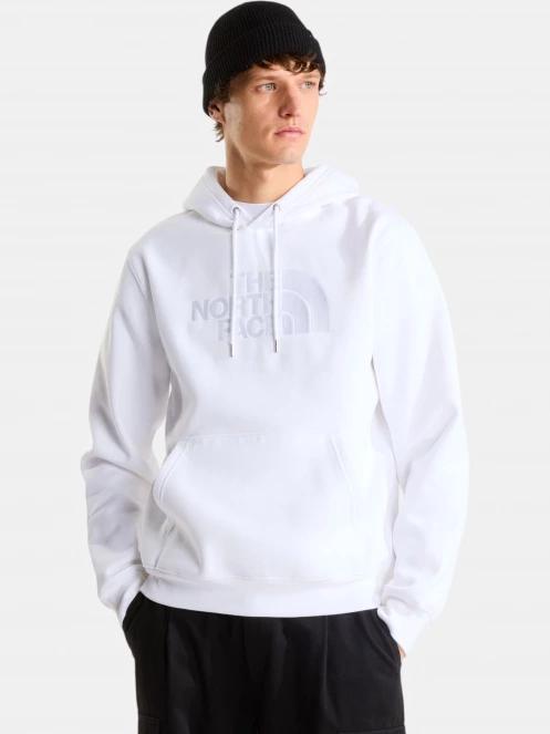 The North Face M Tnf Essential Drew Peak Regular Hoodie férfi kapucnis pulóver fehér színben 2