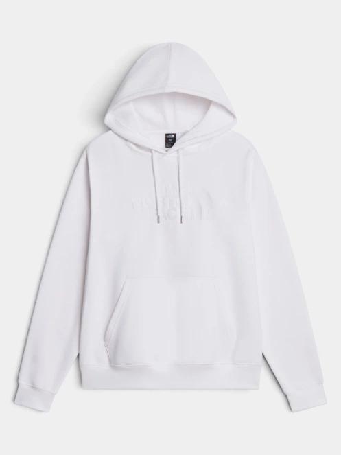 The North Face M Tnf Essential Drew Peak Regular Hoodie férfi kapucnis pulóver fehér színben 5
