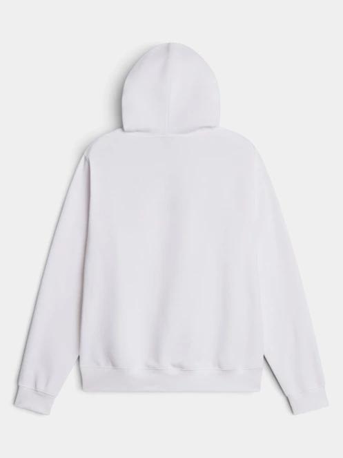 The North Face M Tnf Essential Drew Peak Regular Hoodie férfi kapucnis pulóver fehér színben 6