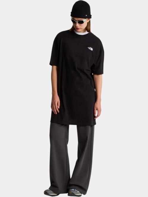 The North Face W Evolution Simple Dome T-Shirt Dress női pólóruha fekete színben 4