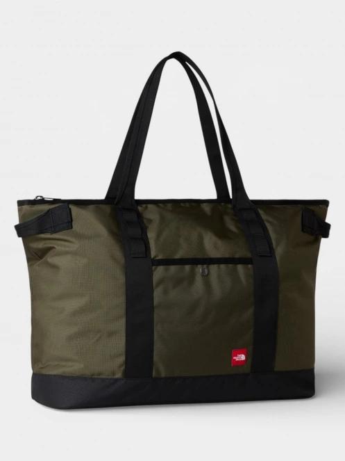 The North Face Tnf Red Box Large Tote Bag válltáska oliva színben 2