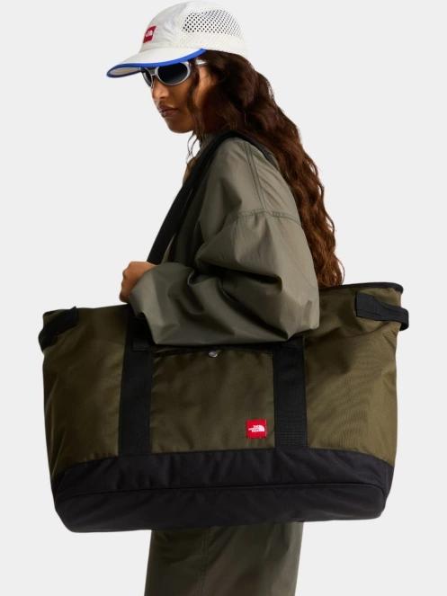 The North Face Tnf Red Box Large Tote Bag válltáska oliva színben 7
