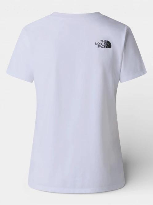 The North Face W Evolution Half Dome Slim Short Sleeve női rövid ujjú póló fehér színben 7