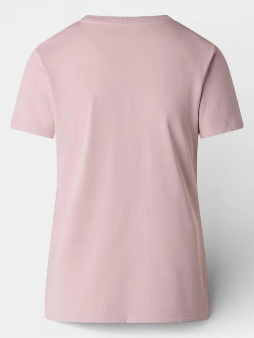 The North Face W Evolution Simple Dome Slm Short Sleeve női rövid ujjú póló rózsaszín színben 6