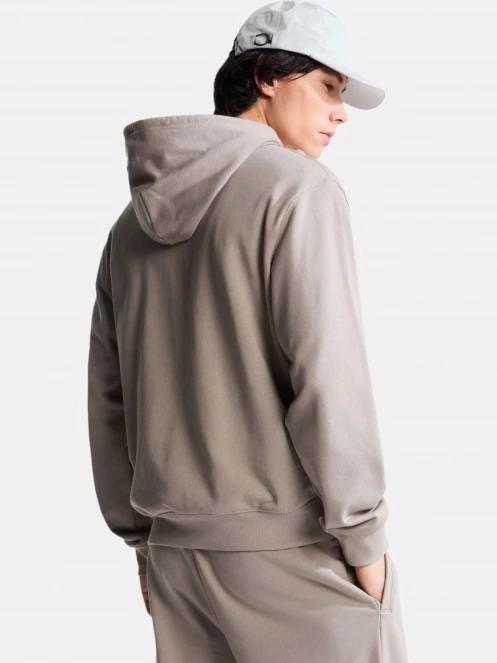 The North Face M Tnf Essential Terry Simple Dome Relaxe férfi kapucnis pulóver szürke színben 3