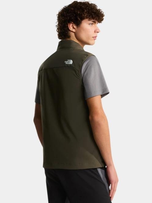 The North Face M Nimble Vest 2 férfi mellény oliva színben 4