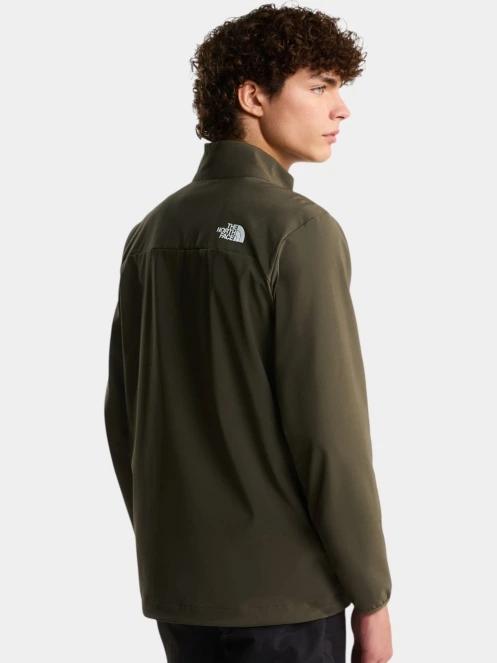 The North Face M Nimble Jacket 2 férfi polár pulóver oliva színben 4