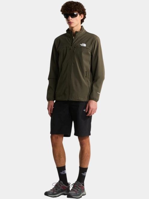 The North Face M Nimble Jacket 2 férfi polár pulóver oliva színben 5