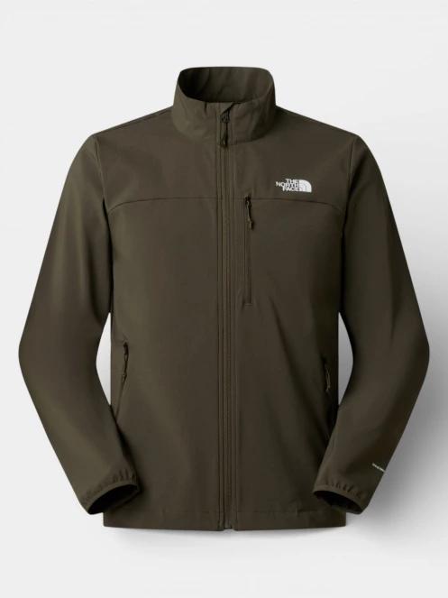 The North Face M Nimble Jacket 2 férfi polár pulóver oliva színben 6