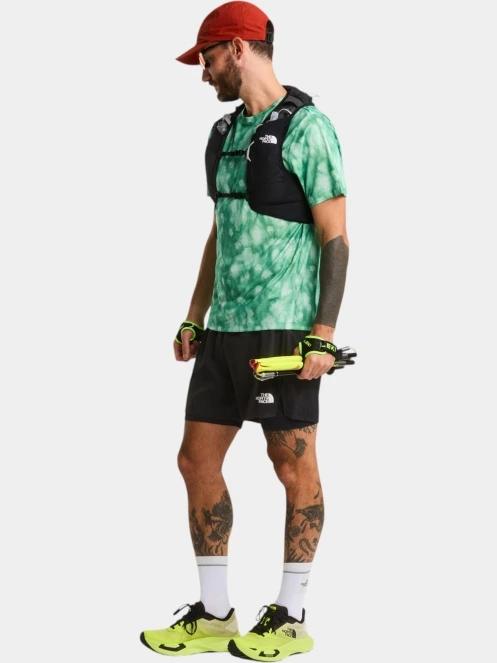The North Face M 24/7 Short Sleeve T-Shirt Reg-Print férfi rövid ujjú sport póló zöld színben 5