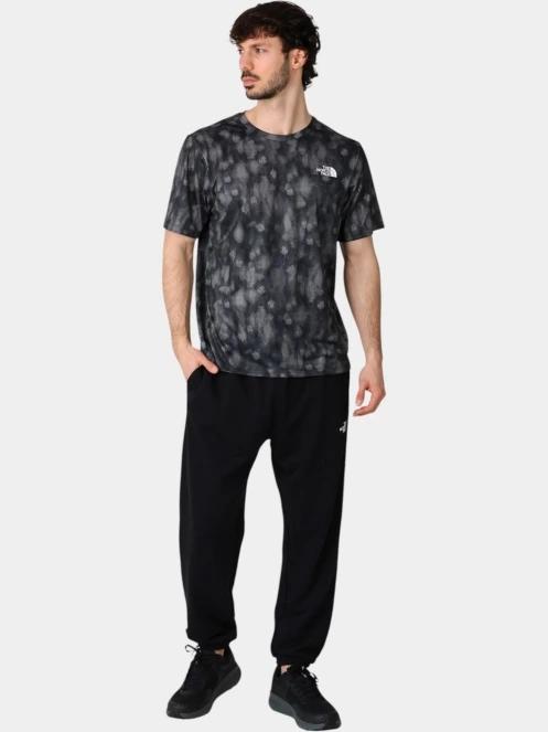 The North Face M 24/7 Short Sleeve T-Shirt Reg-Print férfi rövid ujjú sport póló szürke színben 5