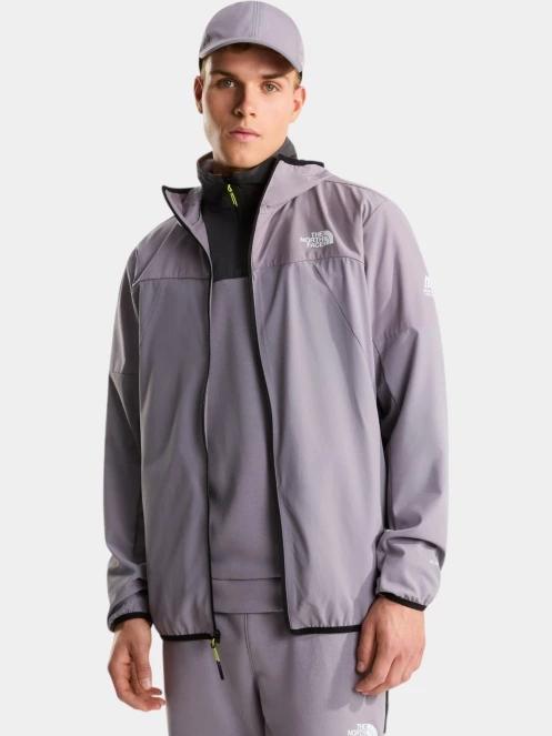 The North Face M Mountain Athletics Ushba Hooded Jacket férfi softshell felső lila színben 5