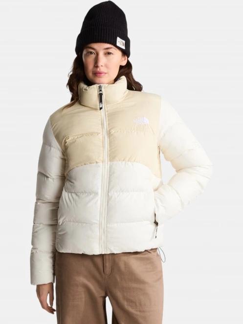 The North Face W Saikuru Jacket női steppelt átmeneti kabát homok színben 2