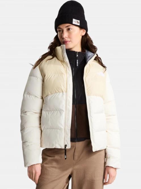 The North Face W Saikuru Jacket női steppelt átmeneti kabát homok színben 3