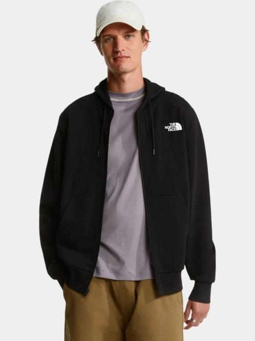 The North Face M Simple Dome Light Regular Hoodie férfi kapucnis pulóver fekete színben 4