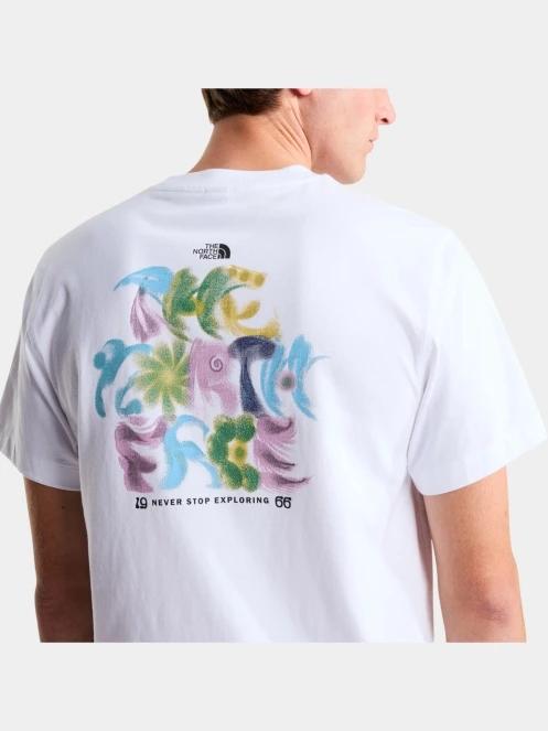 The North Face M 1966 Tnf Relaxed Short Sleeve Tee-Grap férfi rövid ujjú póló fehér színben 8
