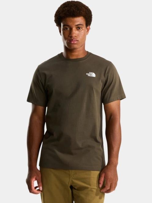 The North Face M North Faces Regular Short Sleeve Tee-G férfi rövid ujjú póló oliva színben 2
