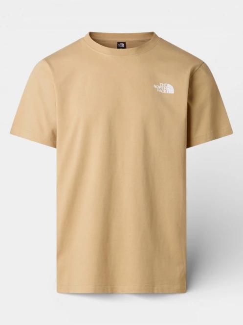 The North Face M North Faces Regular Short Sleeve Tee-G férfi rövid ujjú póló barna színben 6