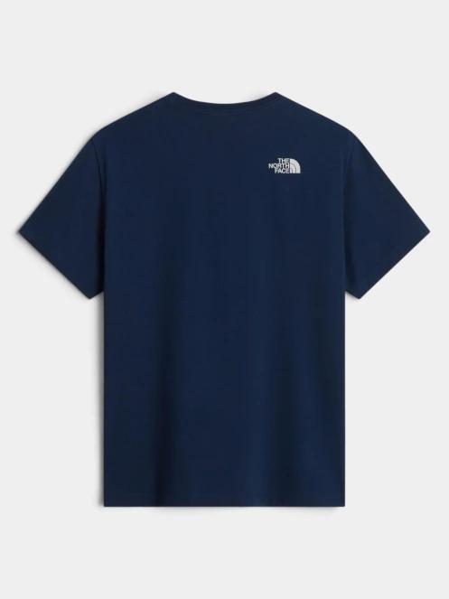 The North Face M Mountain Line Regular Short Sleeve Tee férfi rövid ujjú póló sötétkék színben 6
