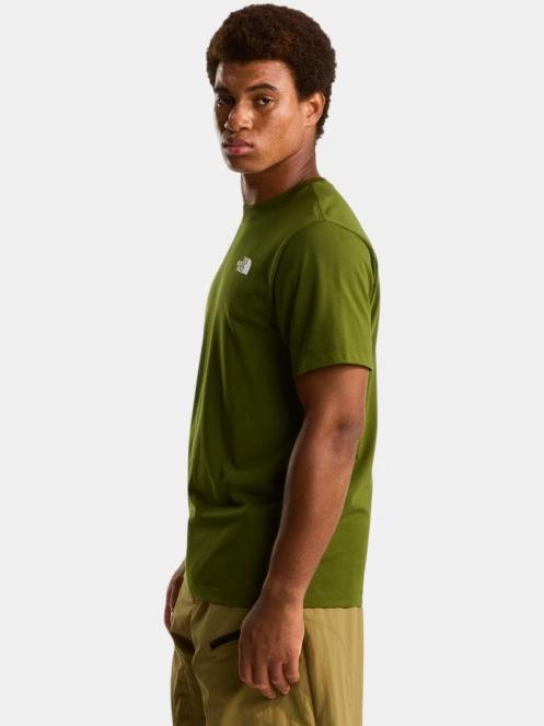 The North Face M Box Nse Celebration Regular Short Slee férfi rövid ujjú póló zöld színben 3