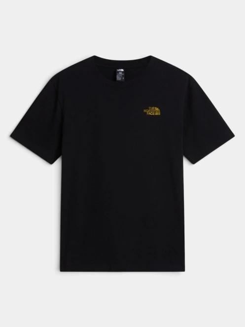The North Face M Pitch A Tent Relaxed Ss Tee férfi rövid ujjú póló fekete színben 5