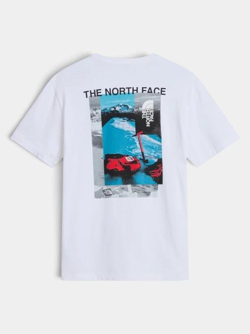 The North Face M Apex '75 Collage Relaxed Ss Tee férfi rövid ujjú póló fehér színben 6