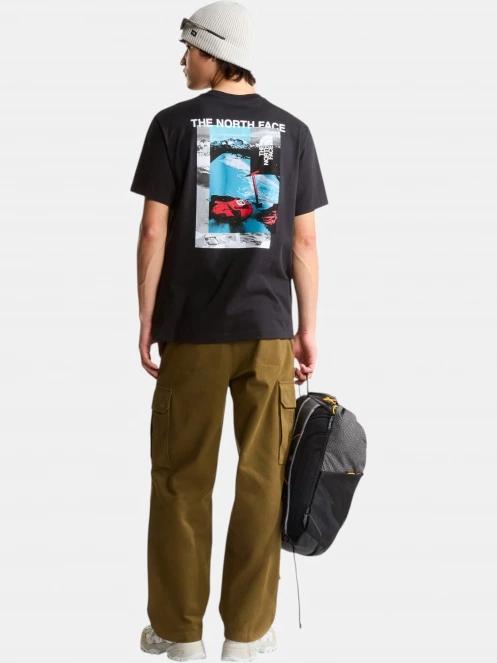 The North Face M Apex '75 Collage Relaxed Ss Tee férfi rövid ujjú póló fekete színben 4