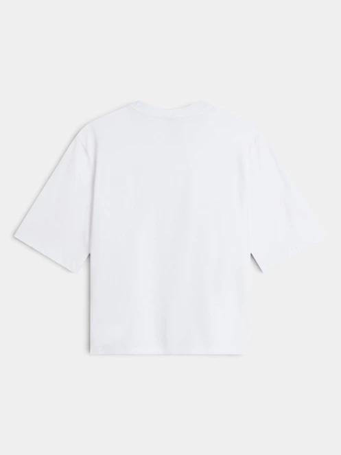 The North Face W Tnf Essential Simple Dome Boxy Rlx Ss női rövid ujjú póló fehér színben 6