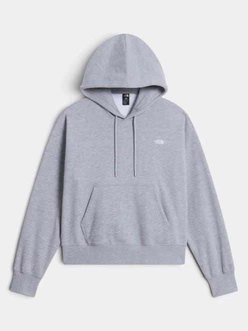 The North Face W Tnf Essential Simple Dome Boxy Os Hood női kapucnis pulóver szürke színben 5