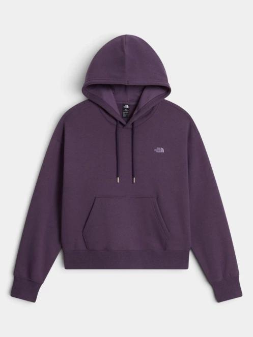 The North Face W Tnf Essential Simple Dome Boxy Os Hood női kapucnis pulóver lila színben 5