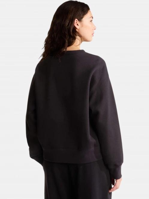 The North Face W Tnf Essential Simple Dome Boxy Os Crew női pulóver fekete színben 3